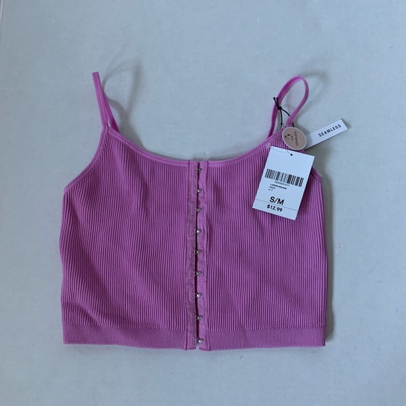 Forever 21 Sport Bra Long Line Violet Purple Pink - Picture 9 of 9